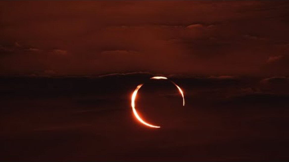 Live: Cities around the world witness the 'ring of fire' solar eclipse