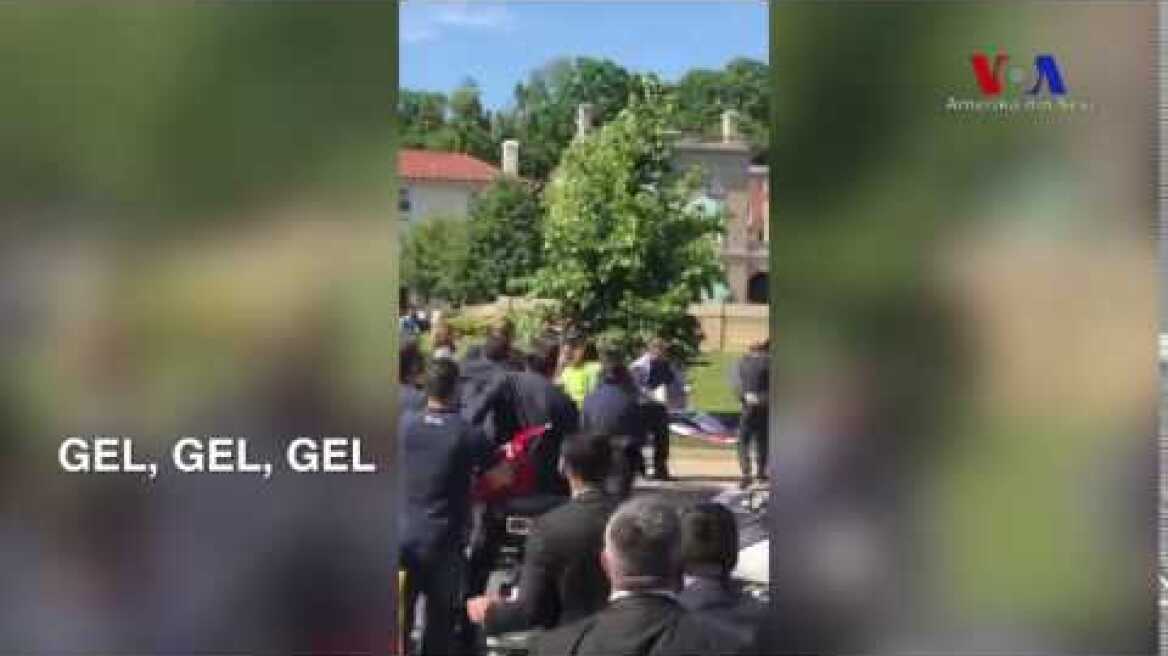 Analysis of video recorded at Turkish embassy, May 16, 2017.