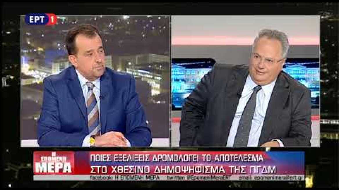 Κοτζιάς: το δημοψήφισμα δεν αποτελεί όρο ή προϋπόθεση για την υλοποίηση της συμφωνίας των Πρεσπών