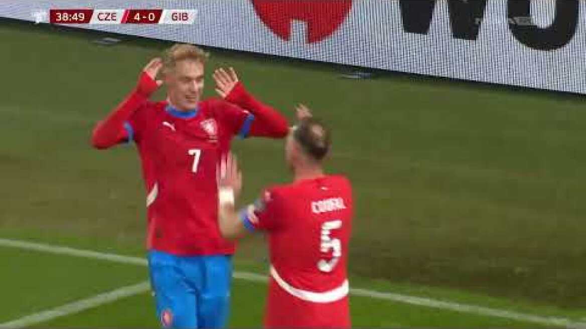 Τσεχία - Γιβραλτάρ: 6-0 (MD 8, 17/11/2025)
