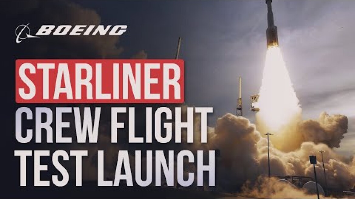 Elon Musk: Boeing Starliner Crew Flight Test Launch! Through the eyes of SpaceX