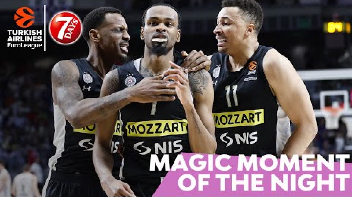 7DAYS Magic Moment of the Night: Punter wins it!