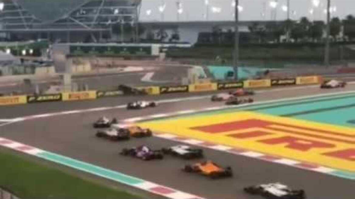 F1 crash for Hülkenberg Yas Marina Circuit Abu Dhabi Grand Prix 2018 #AbuDhabiGP #F1