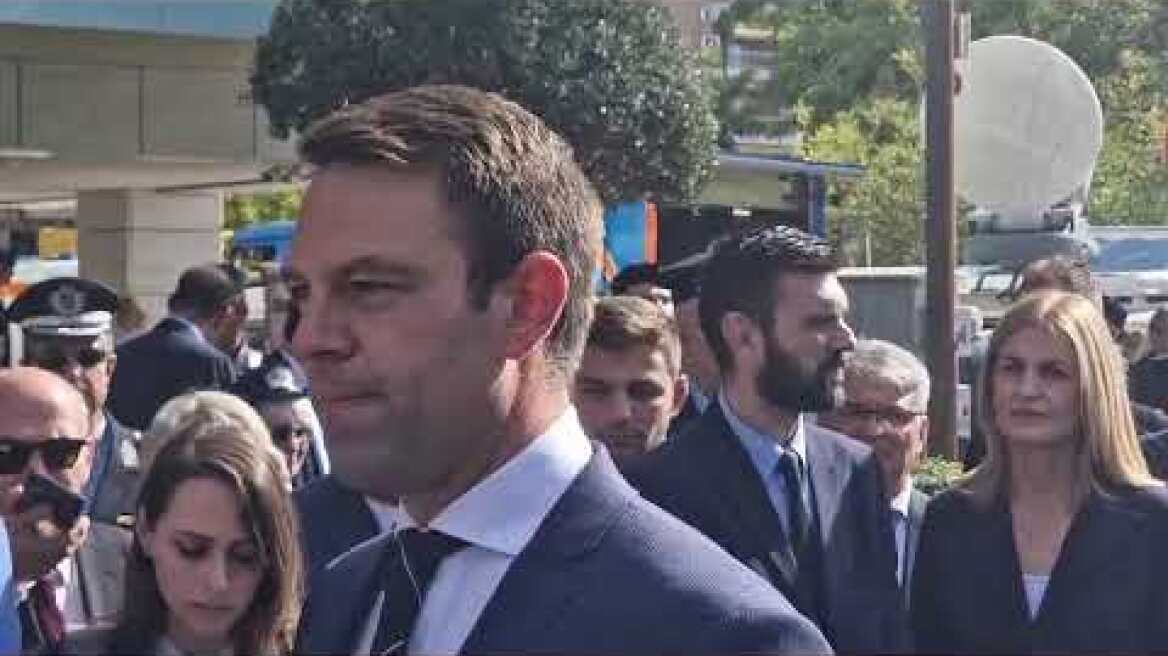 Δηλώσεις Κασσελάκη από την παρέλαση της Θεσσαλονίκης