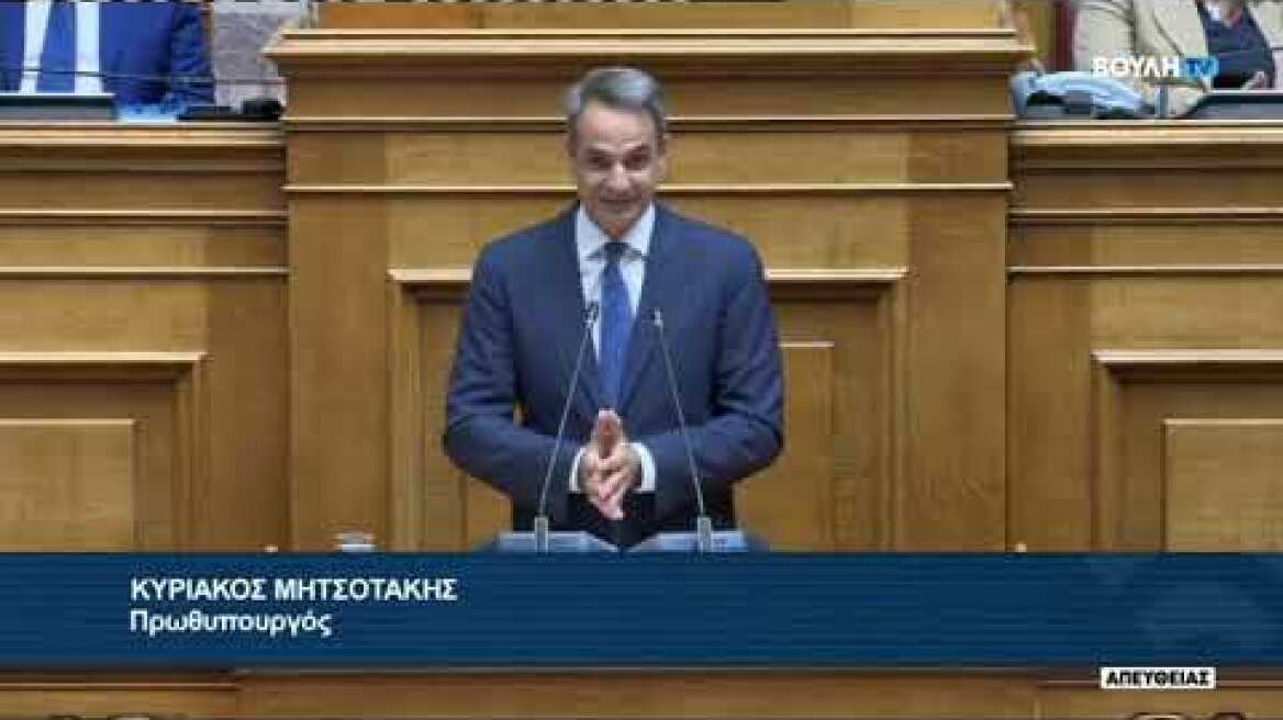 Ένταση ανάμεσα σε Μητσοτάκη και Βελόπουλο στη Βουλή
