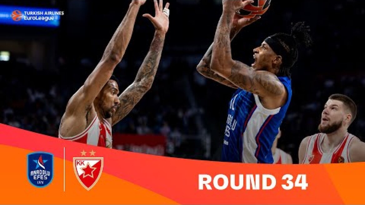 BLOWOUT WIN | Highlights | Efes - Zvezda | 2023-24 Turkish Airlines EuroLeague