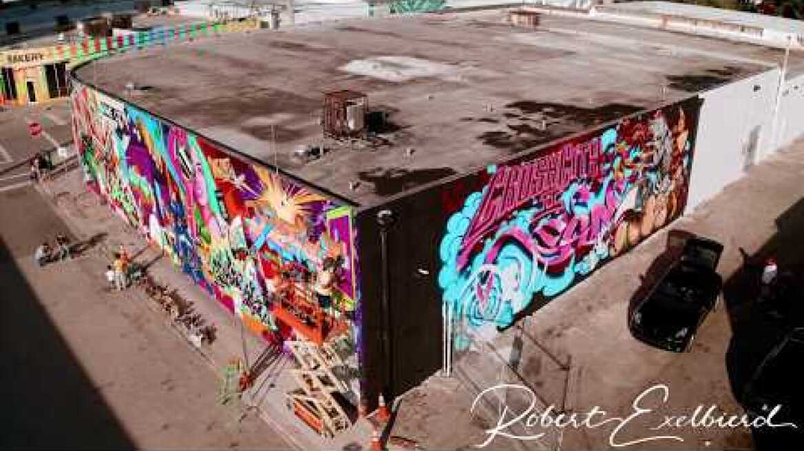 Museum of Graffiti Wynwood Art Basal 2019 DJI Mavic 2 Pro