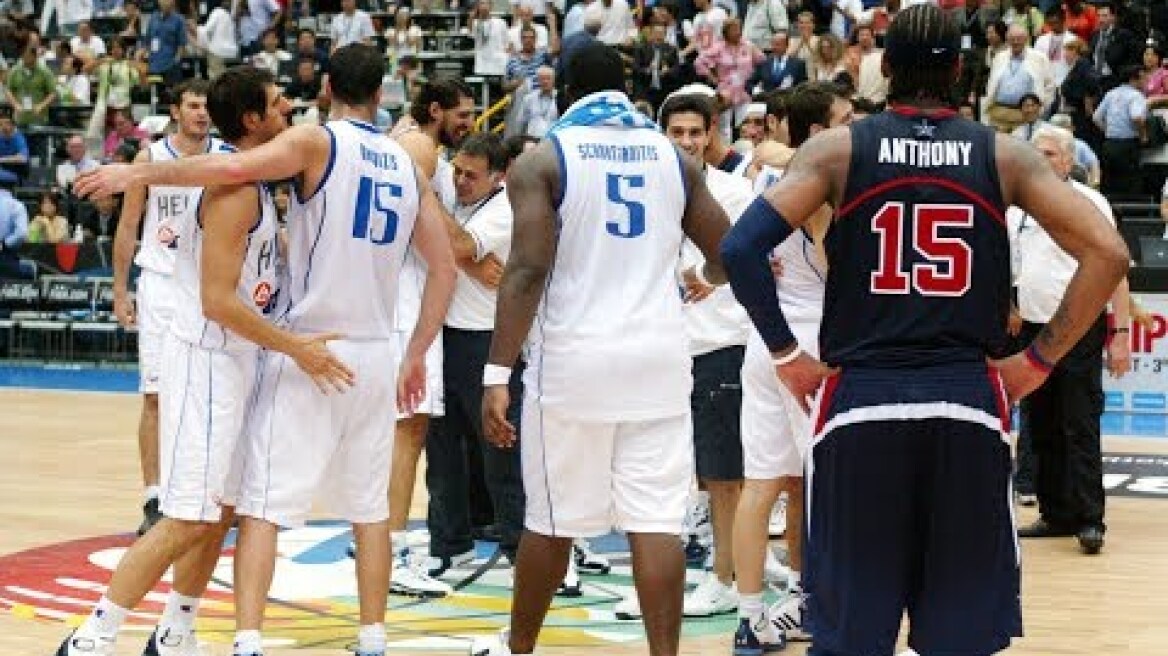Ελλάδα - ΗΠΑ 101-95 /Ημιτελικά Μουντομπάσκετ 2006 - Στιγμιότυπα {1-9-2006}