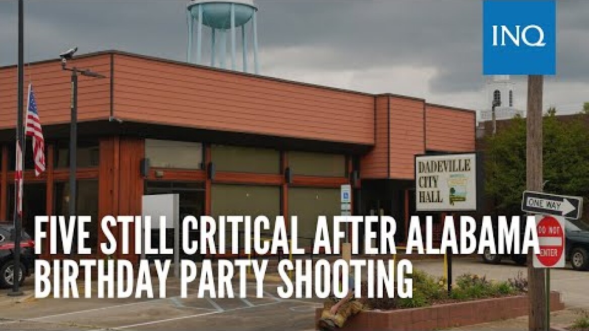 Five still critical after Alabama birthday party shooting