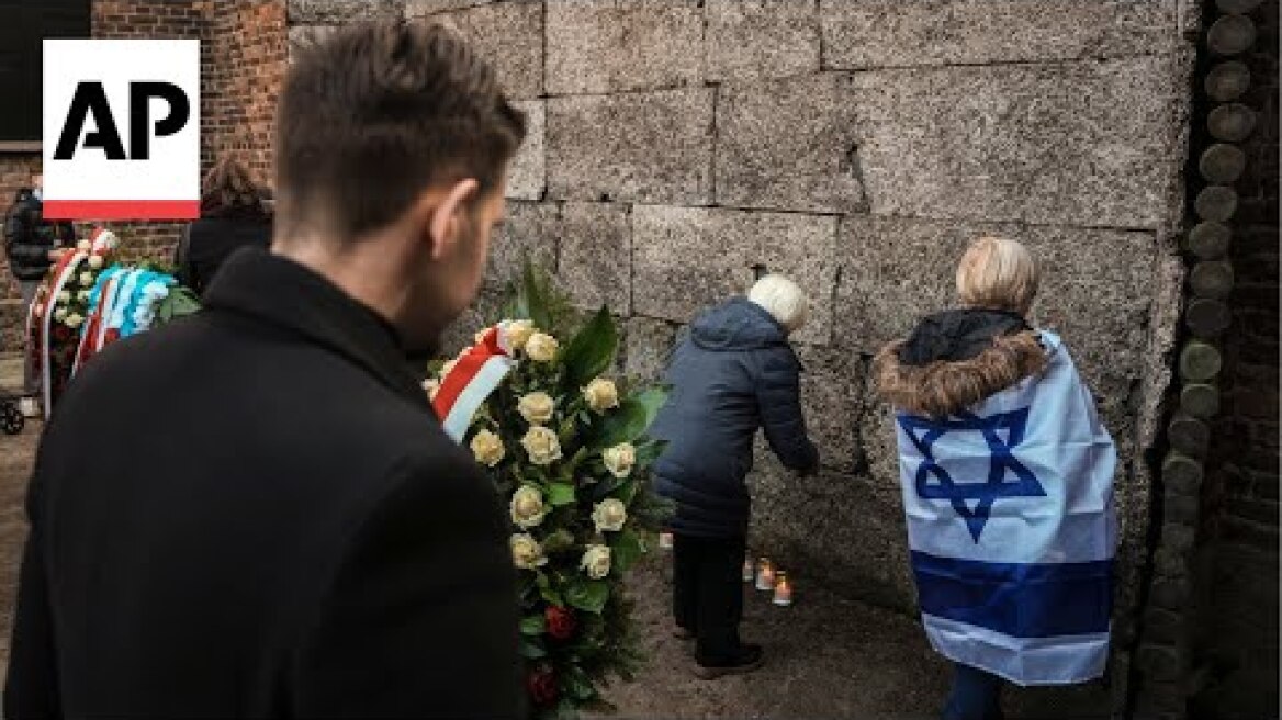 Auschwitz memorial holds observances on the 80th anniversary of the death camp's liberation