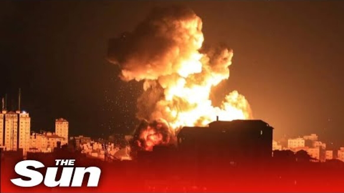 Israeli troops hit 150 Hamas targets in Gaza in 'biggest bombardment yet'