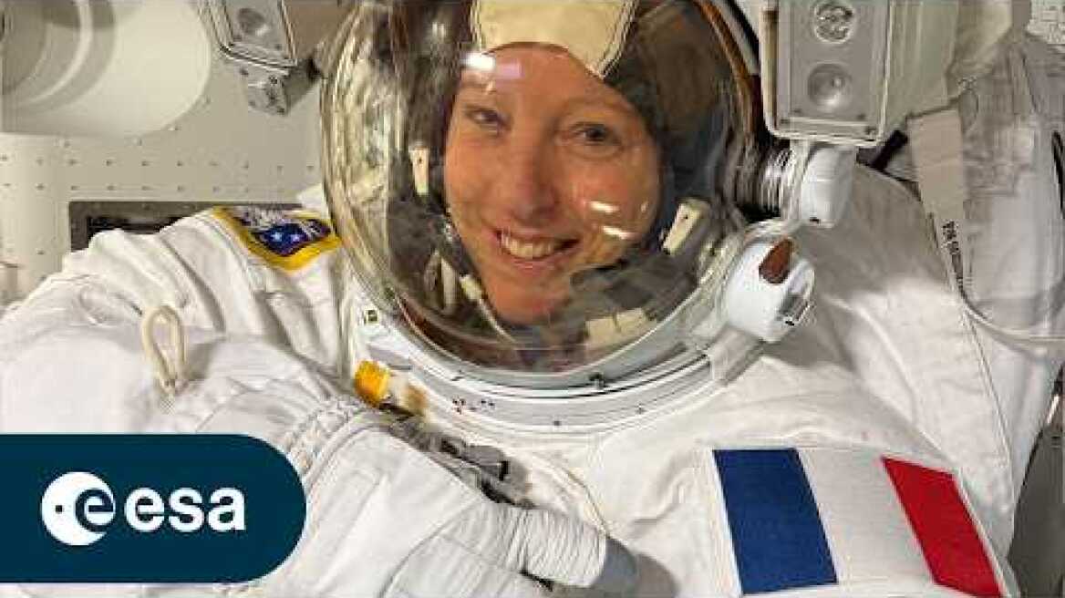 Countdown to Sophie Adenot's first spacewalk
