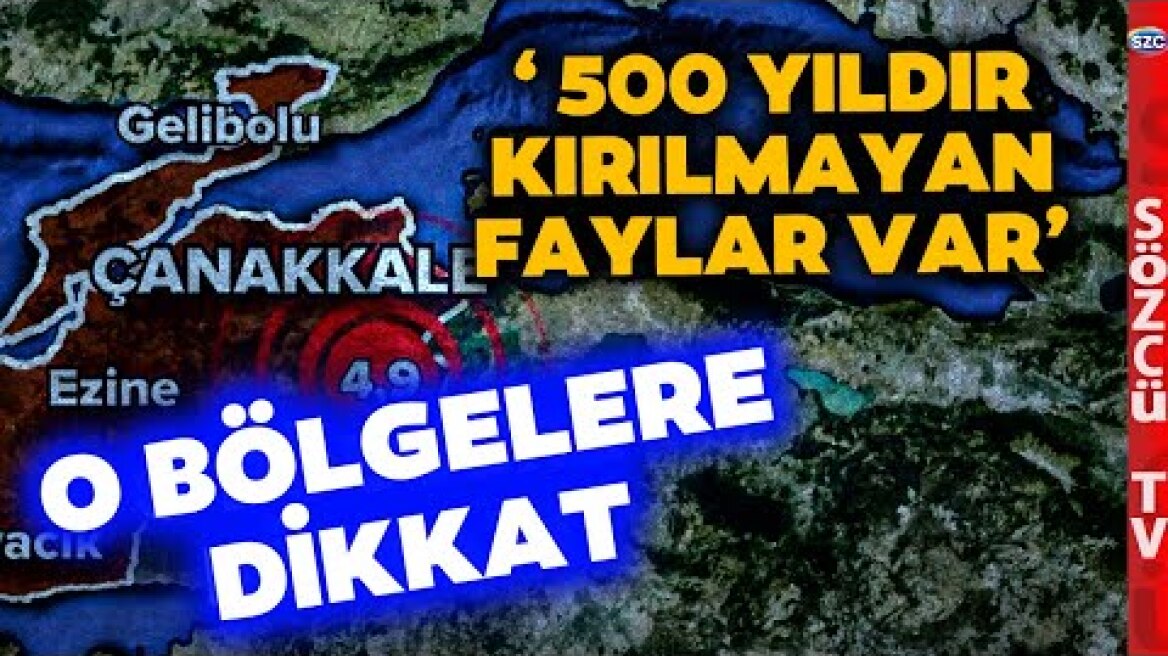 'İSTANBUL DEPREMİNİN ÖNCÜSÜ' Deprem Uzmanından Çarpıcı Sözler! Vatandaşları Böyle Uyardı