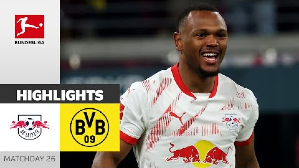 Openda Decides Match For RB! | RB Leipzig - Borussia Dortmund 2-0 | Highlights | MD 26 – Bundesliga