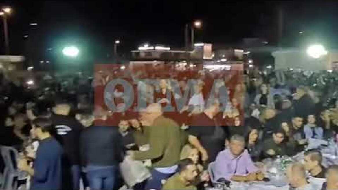 Το γλέντι του Βασίλη Μπισμπίκη πριν το τροχαίο (2)