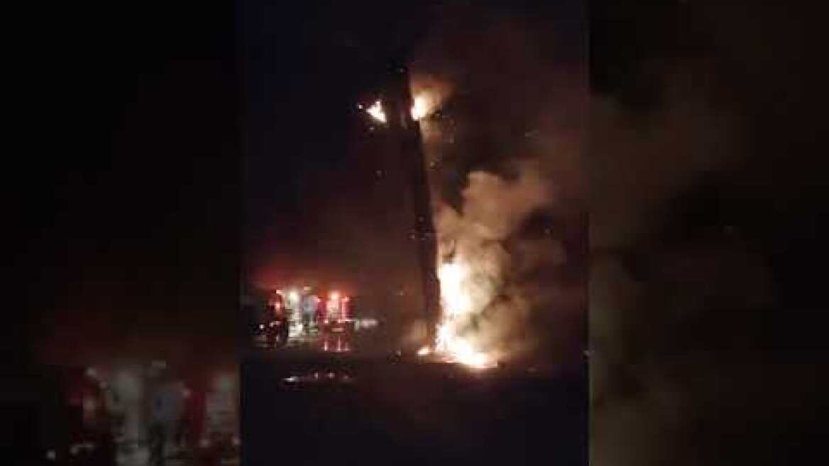 Πυρκαγιά στο Δάσος Στροφυλιάς Αχαϊας