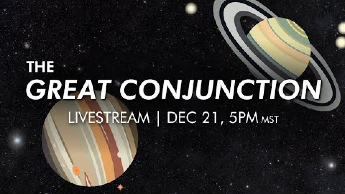 LIVE! See the Great Conjunction (Christmas Star) of 2020