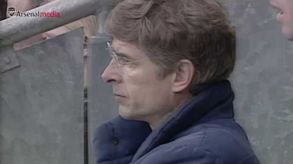 Arsene wenger 1st Arsenal match