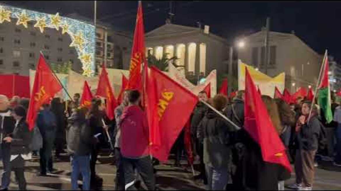 Πανεπιστημίου πορεία για Γρηγορόπουλο (2)