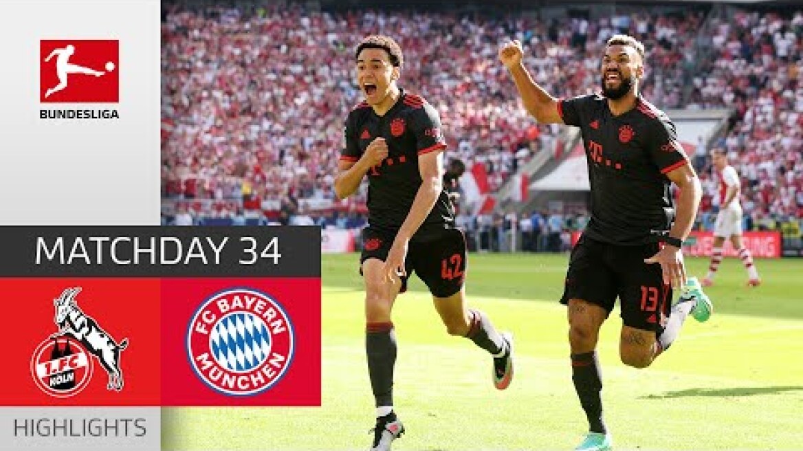 Bayern Makes The Incredible Happen! | 1. FC Köln - Bayern München | Highlights | MD 34 – Buli 22/23