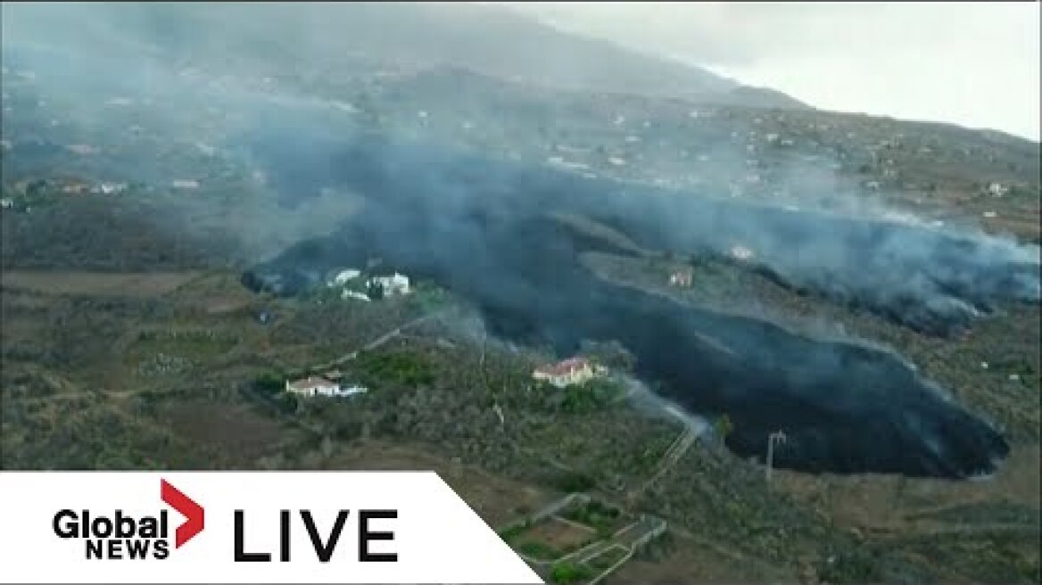 La Palma: Η λάβα καταστρέφει σπίτια