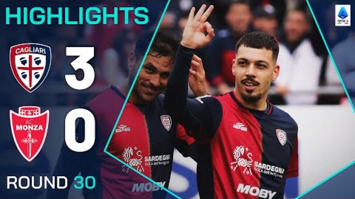 CAGLIARI-MONZA 3-0 | HIGHLIGHTS | Hosts Dispatch Monza to Secure Comfortable Win | Serie A 2024/25