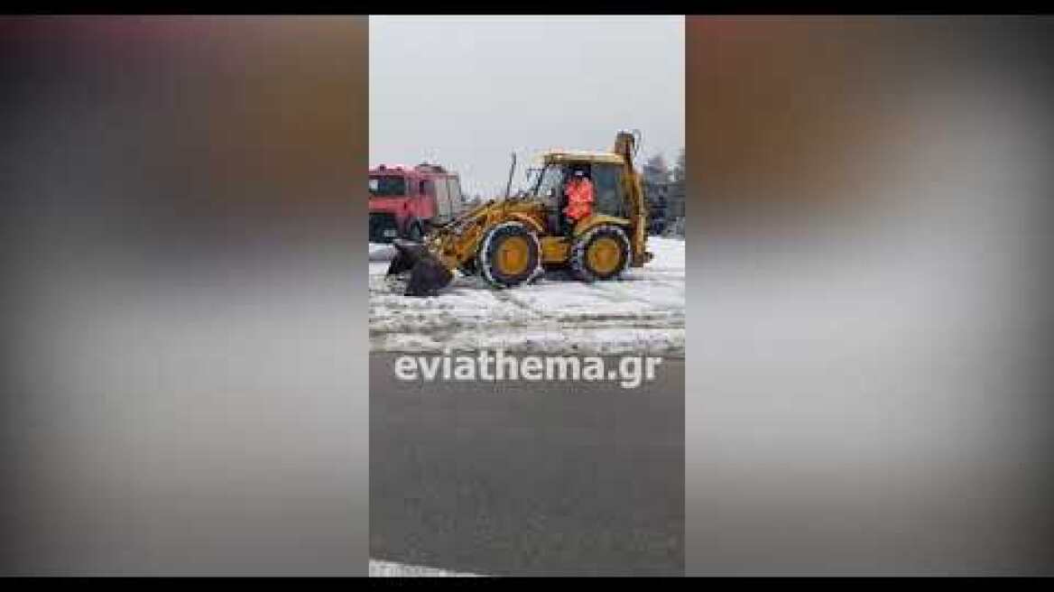 Στενή Ευβοίας: Το βίντεο ντοκουμέντο από τη δραματική διάσωση – 9 ώρες αγωνίας στον πάγο