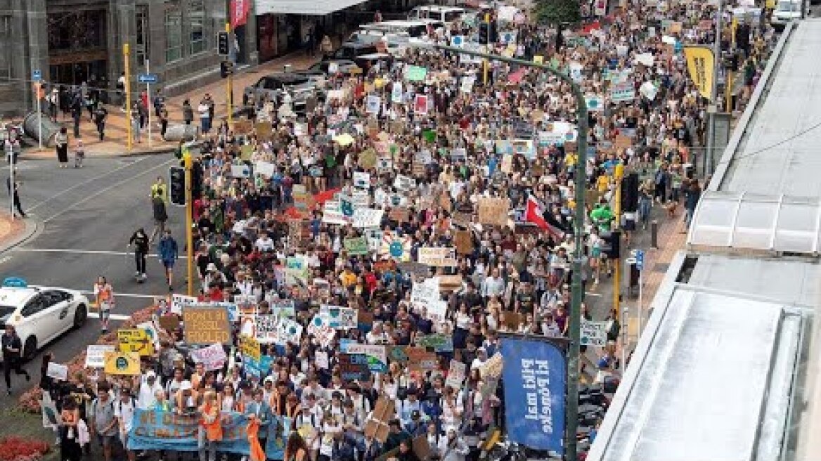 Climate strikes shut down parts of NZ on Friday