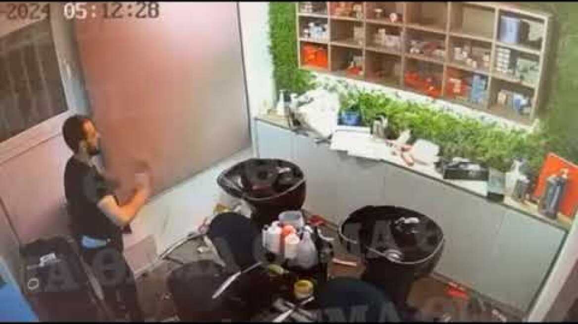 Βίντεο ντοκουμέντo από τη δράση συμμορίας ληστών