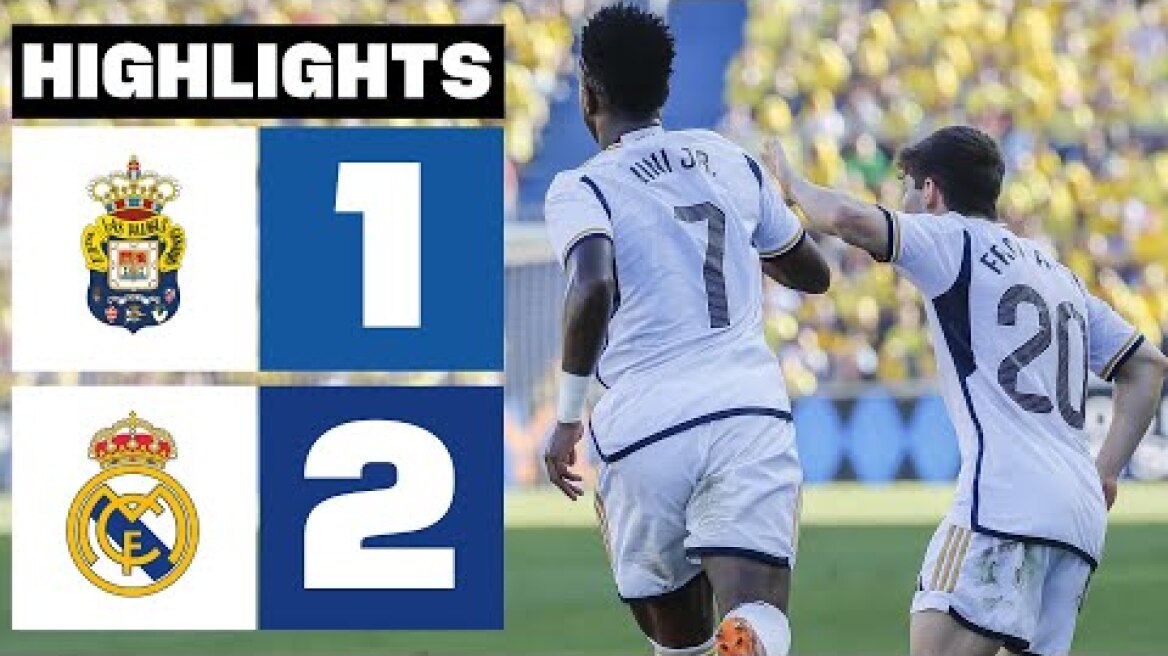 UD LAS PALMAS 1 - 2 REAL MADRID | RESUMEN LALIGA EA SPORTS