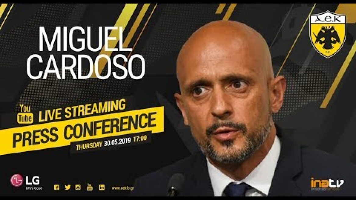 Παρουσίαση του Miguel Cardoso