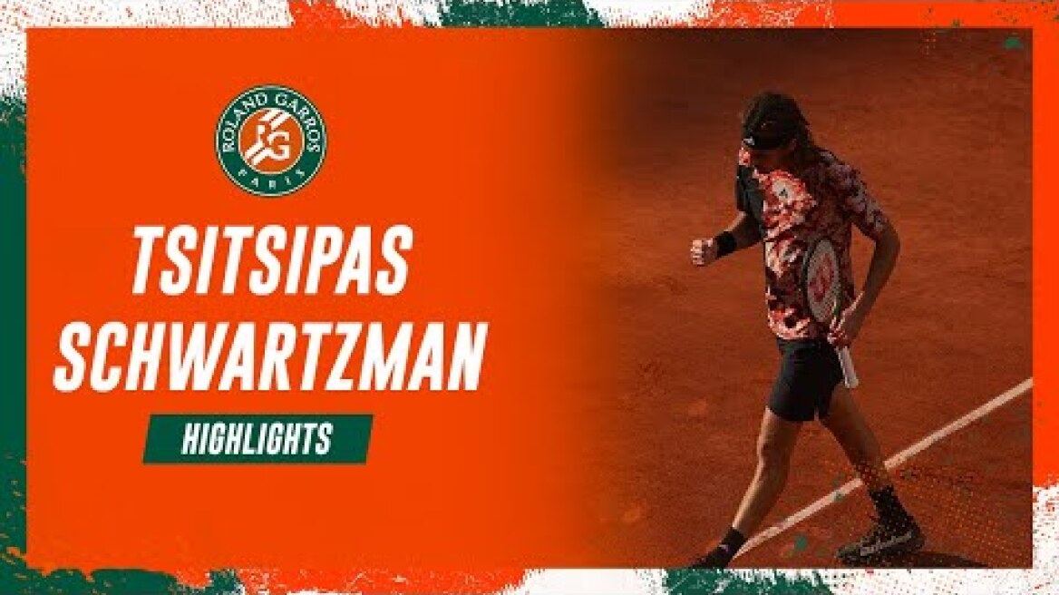 Stefanos Tsitsipas vs Diego Schwartzman - Round 3 Highlights I Roland-Garros 2023