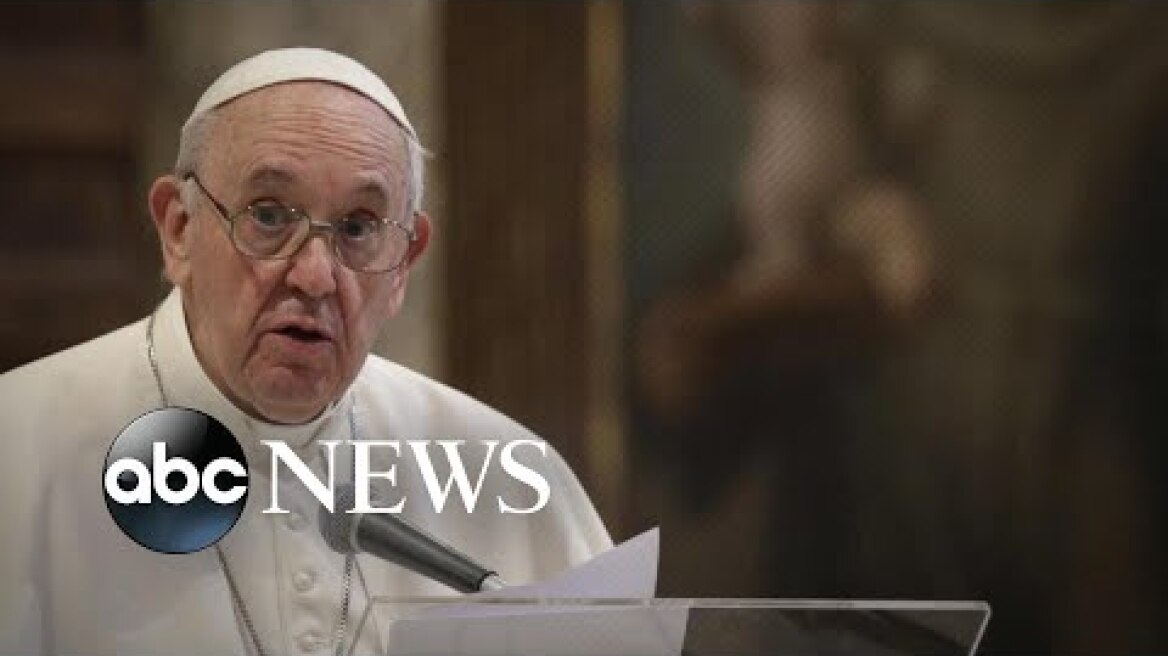 Pope Francis becomes first pope to endorse civil unions for gay couples | ABC News