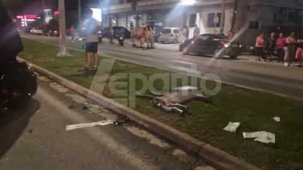 Πάτρα: Σοβαρό τροχαίο με εγκλωβισμένους μετά την Κανελλοπούλου