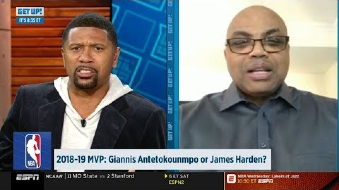 Charles Barkley vs Jalen Rose on 2018-19 MVP: James Harden & Giannis Antetokounmpo? | March 27, 2019