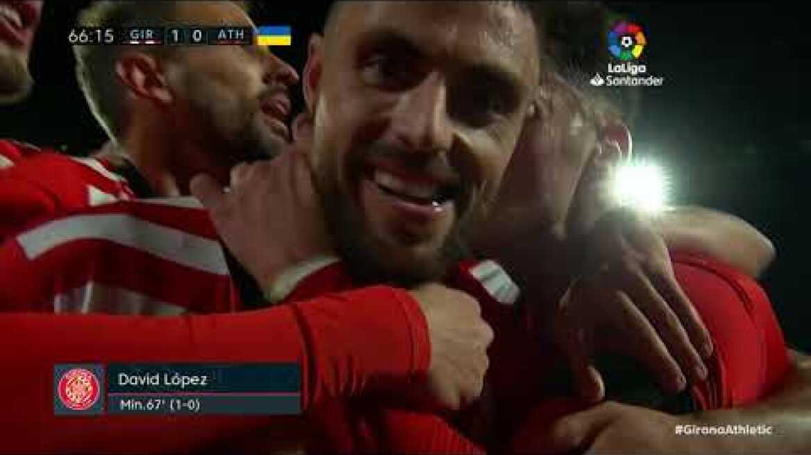 Resumen de Girona FC vs Athletic Club (2-1)