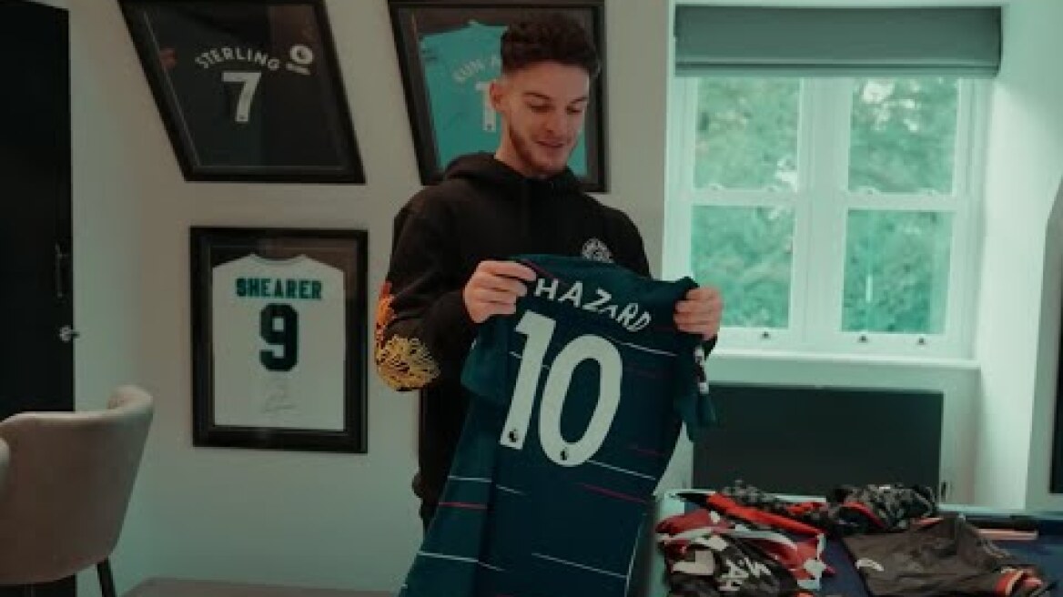 Declan Rice and Yaya Toure talk about Eden Hazard