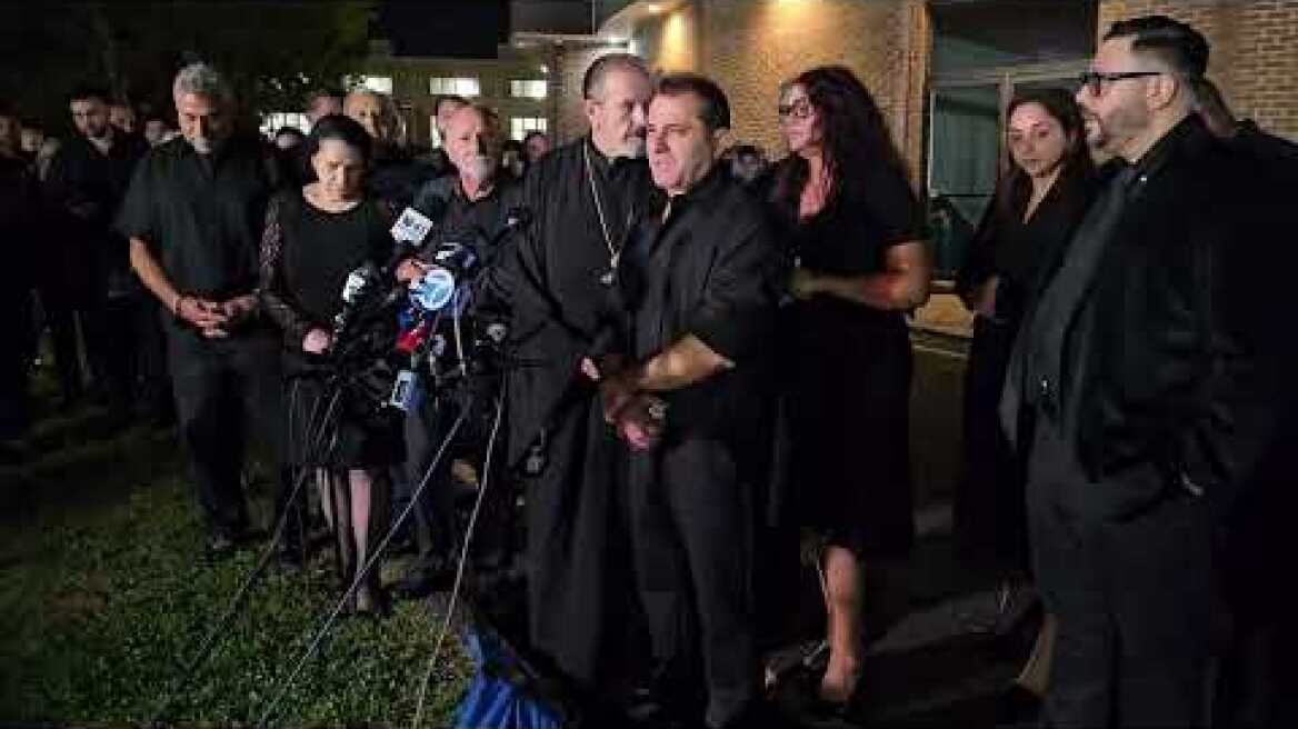 Στα ελληνικά μίλησε ο χαροκαμένος Σωτήριος Νιωτής στην κηδεία της αδικοχαμένης κόρης του Μαρία