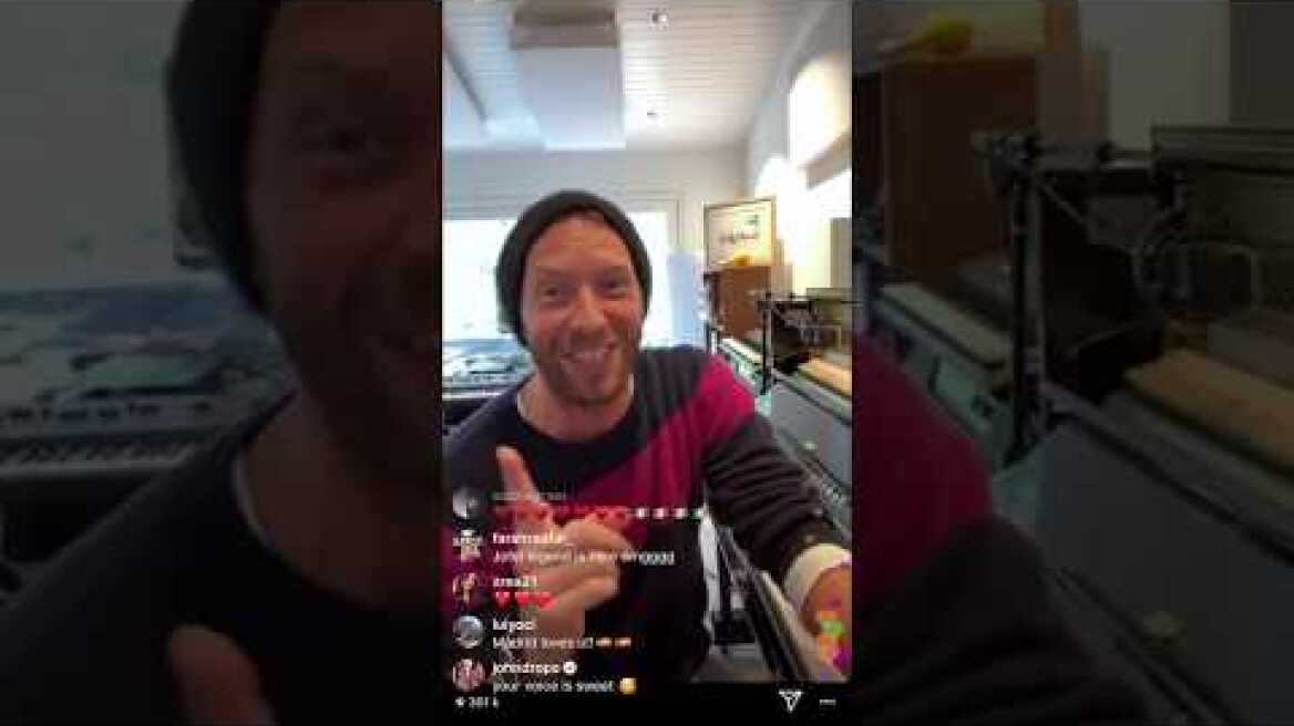 #TogetherAtHome Chris Martin