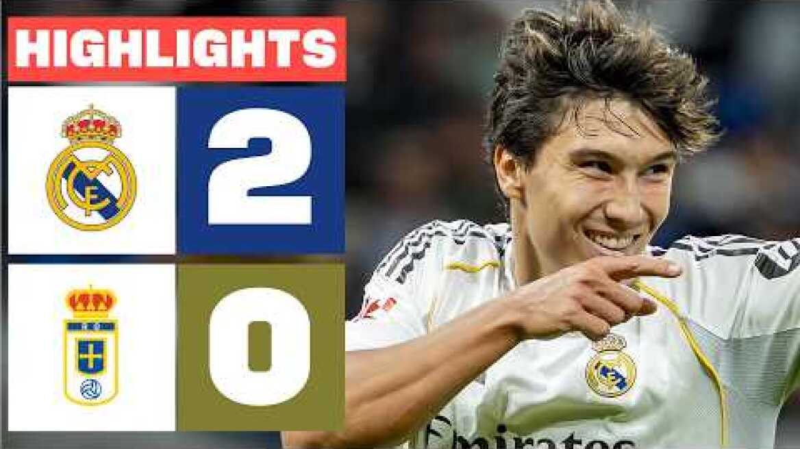 REAL MADRID 2 - 0 REAL OVIEDO | RESUMEN LALIGA EA SPORTS