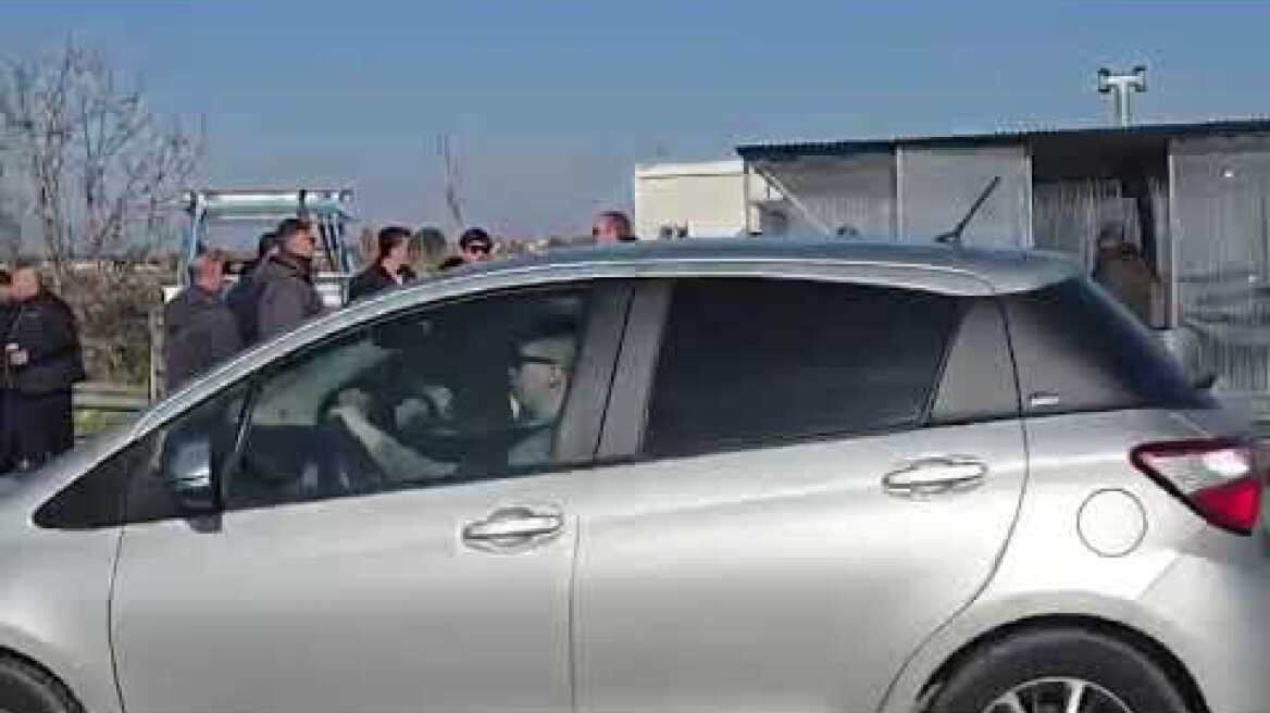 Η αναχώρηση των αγροτών του μπλόκου Μαλγάρων (2)