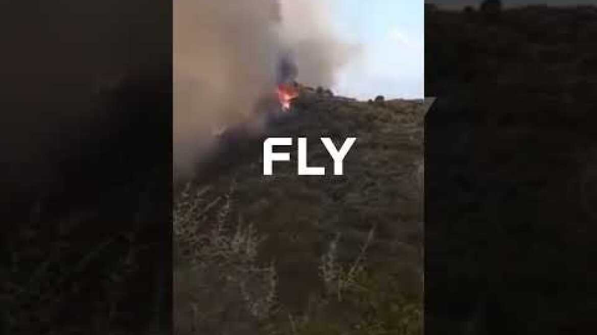 Φωτιά τώρα στη Λακωνία - Περιοχές Πυρί - Δαφνί