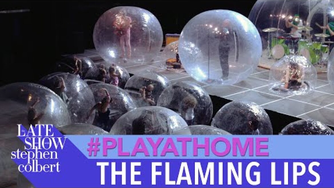 The Flaming Lips "Race For The Prize" - Late Show #PlayAtHome