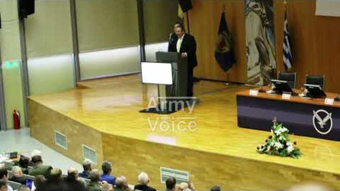 Armyvoice.gr: Ομιλία ΥΕΘΑ στο Διεθνές Συνέδριο ΑΘΗΝΑ (απόσπασμα)