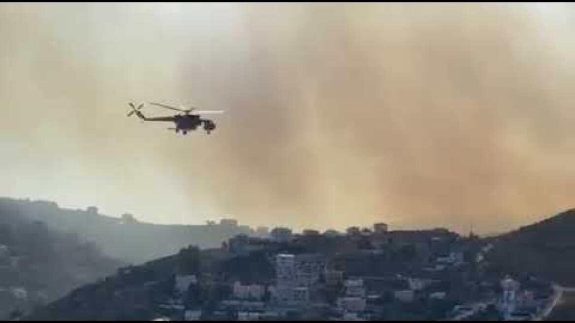 Φωτιά στην Πεντέλη (2)