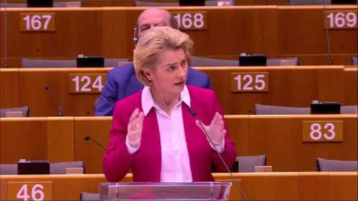Statements by President von der Leyen on the European coordinated response to #COVID19