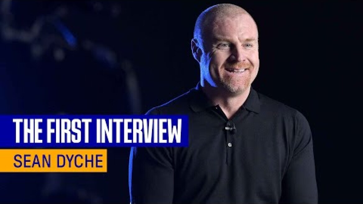 Sean Dyche's First Interview As Everton Manager!
