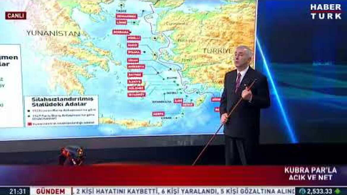 Açık ve Net'te Türkiye-Yunanistan ilişkileri konuşuluyor...