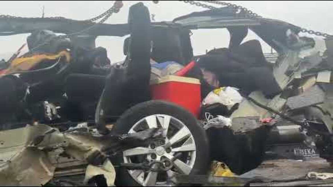 Νέο βίντεο από το δυστύχημα στην Ρουμανία