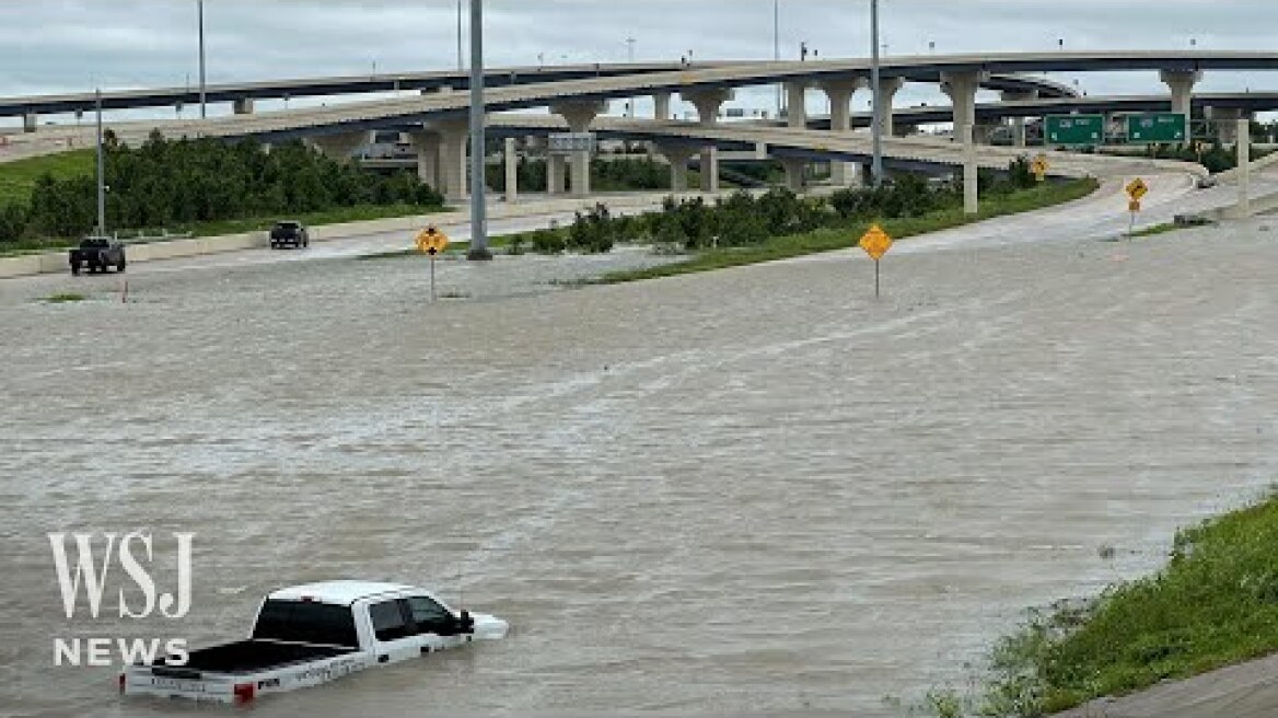 Massive Power Outages After Hurricane Beryl Makes Landfall in Texas | WSJ News